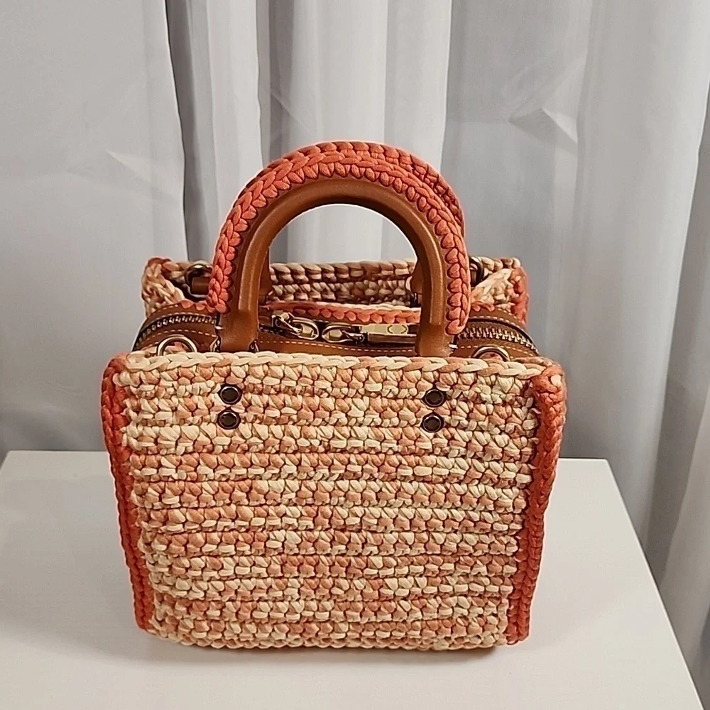 NWT Coach Rogue 20 With Crochet - Picture 6 of 17